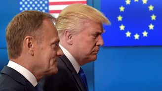 Trump se na jednání s Tuskem neshodl na postoji k Rusku 