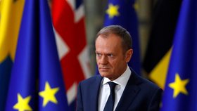 Donald Tusk na summitu EU