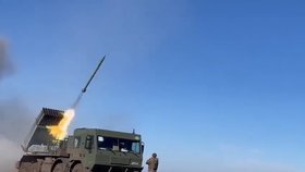 Ukrajinci používají raketomet RM-70 Vampire z Česka při bojích na Donbasu.