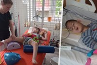 Ondrášek (8) bojuje od narození o život: Po porodu ho lékaři resuscitovali, rodina potřebuje pomoc