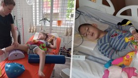 Ondrášek (8) bojuje od narození o život: Po porodu ho lékaři resuscitovali, rodina potřebuje pomoc