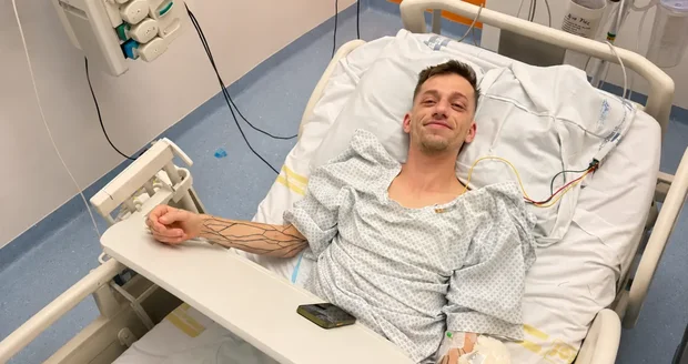 V nemocnici mu diagnostikovali vzácný infarkt míchy.