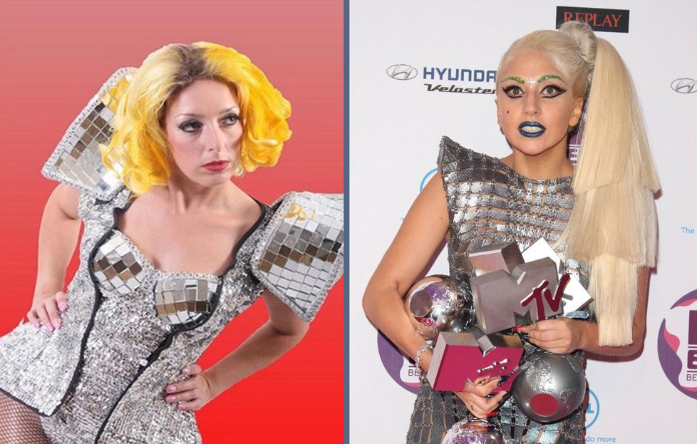 Donna Marie Trego se živí jako imitátorka Lady Gaga, a docela jí to vynáší.
