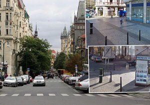 V centru metropole se objeví další výsuvné omezující sloupky.