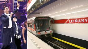Dopravní změny při koncertu Robbieho Williamse: DPP posílí metro a přemístí zastávky