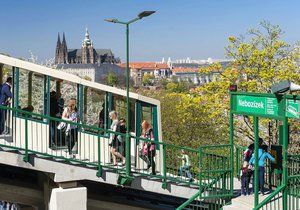 Lanovka na Petřín a celý park bude mít novou wifi, projekt je však údajně předražený.