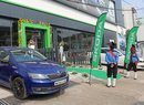 Showroom Škoda v Novém Dillí