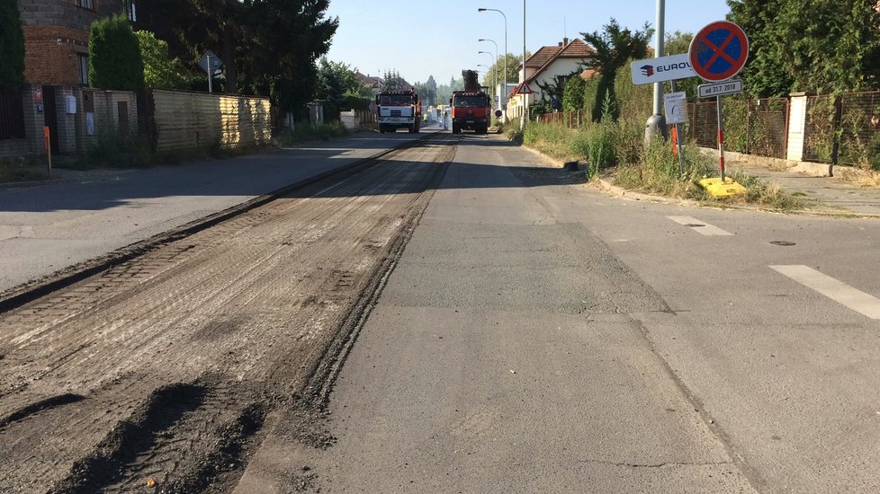 Rekonstrukce Libušské ulice vstupuje do druhé fáze, práce začaly i na poslední části dopravního tahu v Písnici.