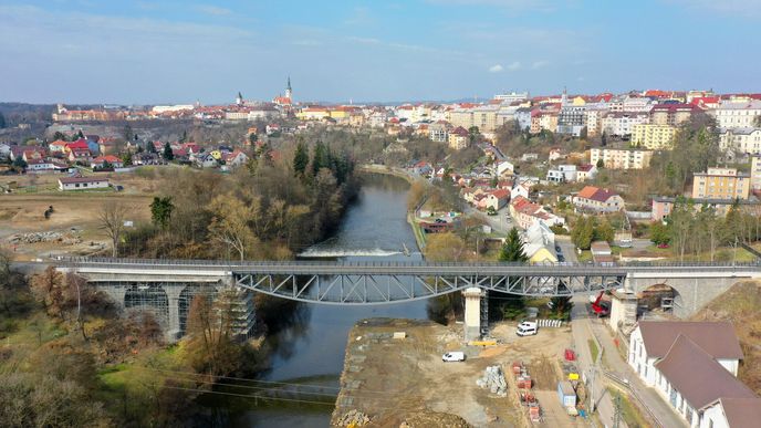 Železniční most mezi Táborem a Bechyní Železniční most mezi Táborem a Bechyní