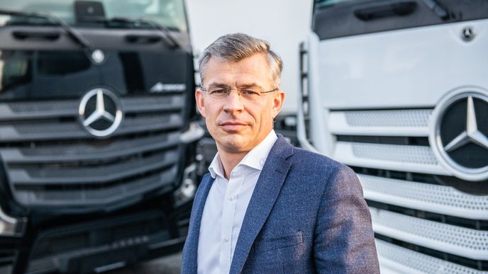 Josef Mařík, generální ředitel Mercedes-Benz Truck Česká republika