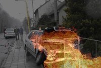 Šílená matka (†48) z Německa: Upálila se v autě s třemi dětmi!