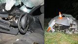 Boural opilý a bez řidičáku v autě bez technické: Mladík (19) těžce zranil 4 lidi