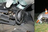 Boural opilý a bez řidičáku v autě bez technické: Mladík (19) těžce zranil 4 lidi