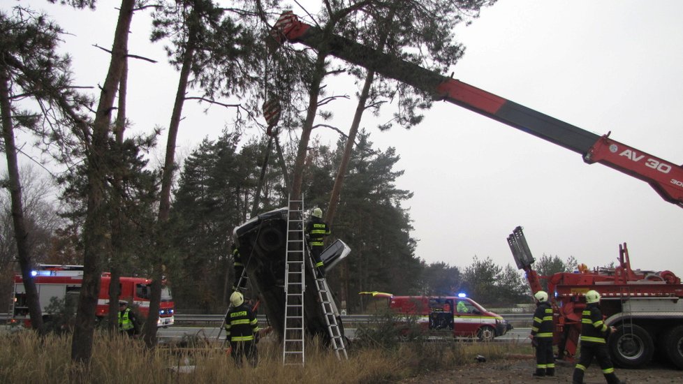 Vážná dopravní nehoda u Opatovického písníku