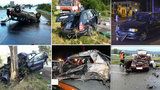 Nejsmutnější týden na silnicích: Zahynulo 21 lidí, z toho 12 jen za víkend 
