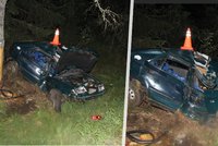 Opilý řidič narazil na Prachaticku do stromu: Spolujezdec nehodu nepřežil