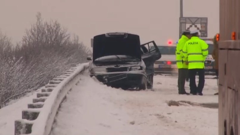 Tragická nehoda na D1 na Slovensku. Elena na místě zemřela.