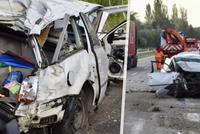 Auto maminky s dítětem sešrotoval kamion: Co zabránilo tragédii?