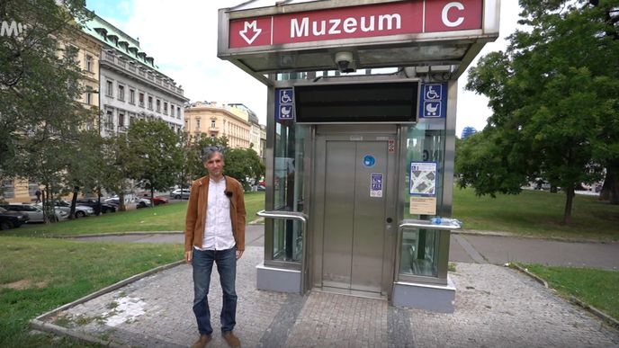 Bezbariérové stanice metra - Muzeum