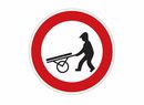 Dopravní značka B10 - Zákaz vjezdu ručních vozíků