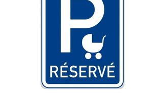 Dopravní značka vyhrazené parkoviště Dopravní značka vyhrazené parkoviště