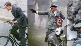 Pan Grey natáčí v Praze: Jamie Dornan zahodil bičík, chopil se pistole a šel zabít Heydricha!