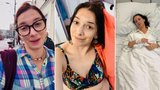 Dcera Šiškové po mastektomii: Prasklo jí prso v bazénu!
