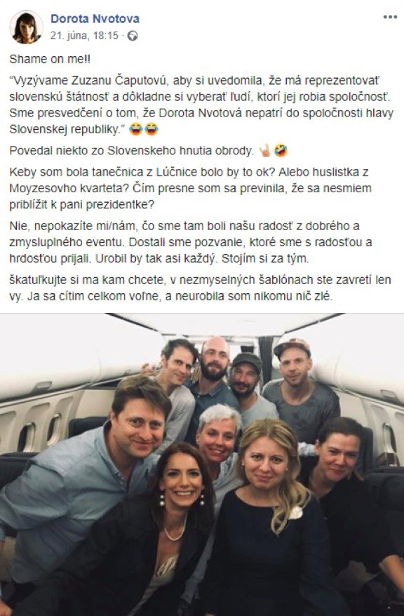 Dorota Nvotová se zlobí na sociálních sítích kvůli kritice.