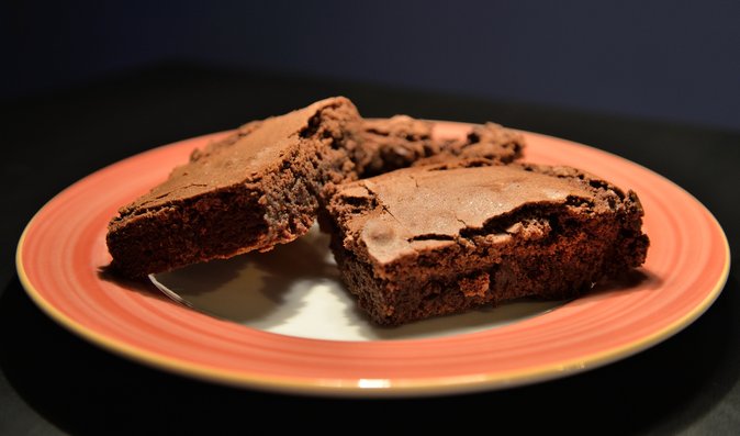 Torta Tenerina připomíná brownies.