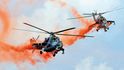 Dosluhují. K vrcholům mezinárodního leteckého  festivalu CIAF v Hradci Králové tradičně patří vystoupeníbitevních vrtulníků Mi-24/35 ruského původu. Strojůmvšak do roku 2018 skončí životnost a česká armáda musí najít jejich náhradu.