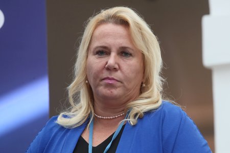 Poslankyně Klára Dostálová (ANO) ve Sněmovně (19. 5. 2022)