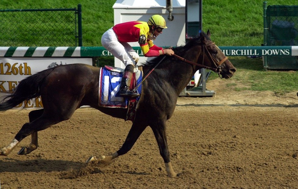 Fusaichi Pegasus vyhrál Kentucky Derby 2000.