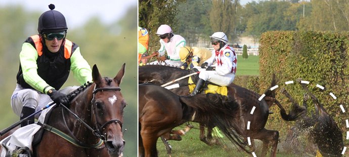 Start na letošní Velké pardubické se stal pro Zulejku osudným...