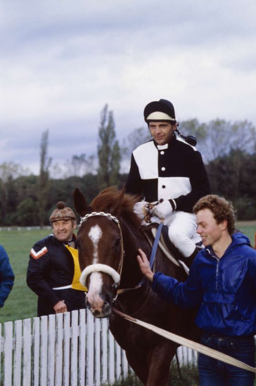 Liebich na Velké pardubické, kterou v 80. letech třikrát vyhrál Liebich na Velké pardubické, kterou v 80. letech třikrát vyhrál