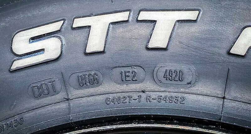 DOT kód na pneumatikách