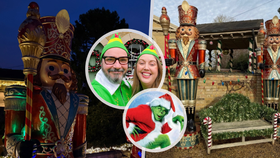 Vánoční výzdoba manželů Pecarskiových