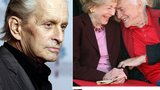 Herec Michael Douglas v slzách: Rok po smrti táty Kirka (†103) přišel i o matku (†102)