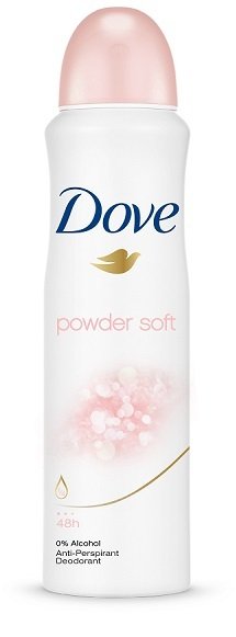 Dove Powder Soft deospray, 79 Kč, koupíte v síti drogerií