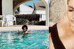 Dominik Feri je na dovolené v Portugalsku, Taťána Malá oslňuje v odvážných plavkách (červenec 2020)