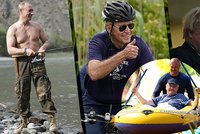 Macronovi i Biden u moře, Čaputová v chaloupce a co Putin? Světoví lídři dovolenkují doma