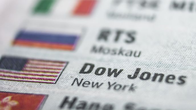 Nový rekord indexu Dow Jones přesáhl 30 tisíc bodů. Nový rekord indexu Dow Jones přesáhl 30 tisíc bodů.