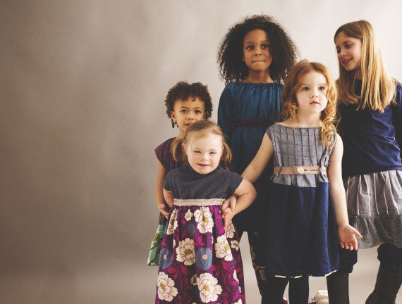 Grace v podzimní kampani na dětské oblečení značky Steam