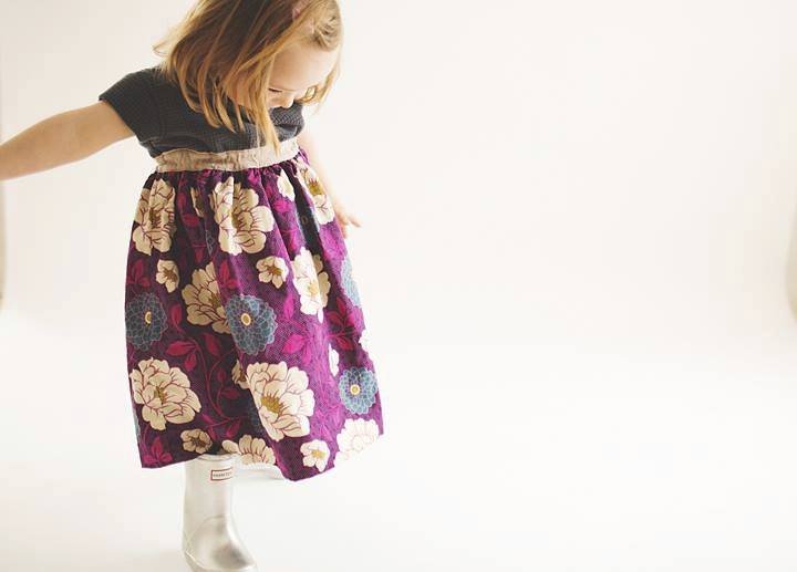 Grace v podzimní kampani na dětské oblečení značky Steam