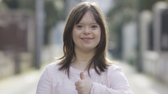Melánie s Downovým syndromem se brzy stane na jeden den moderátorkou počasí v televizi