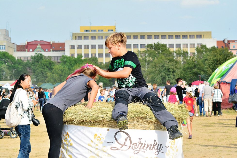 Dožínky na Letné přilákaly stovky Pražanů