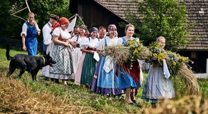 Košíkářská škola pletení: Oslavy dožínek 