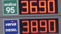Ceny pohonných hmot v Česku jsou výrazně dražší.