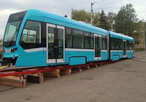 Do Ostravy dorazila nejmodernější tramvaj v republice za 28,5 milionu.