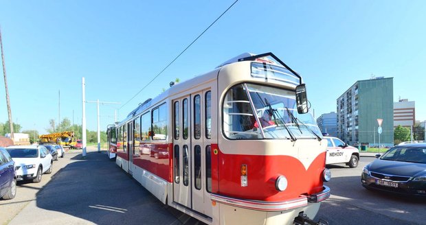 Modernizovaná tramvaj T3.