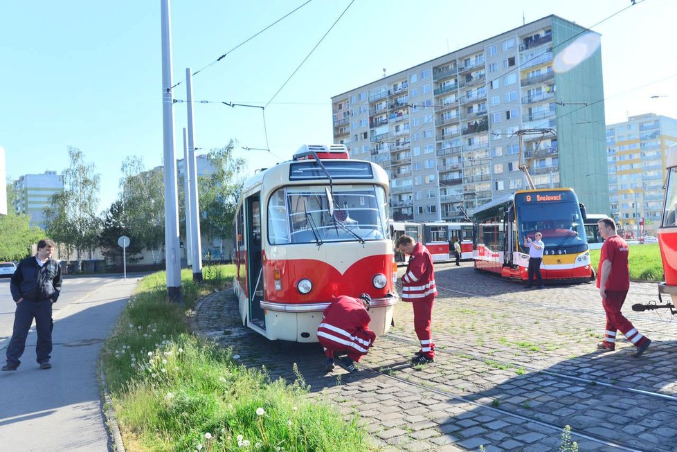 Do Prahy přivezli modernizovanou tramvaj T3.